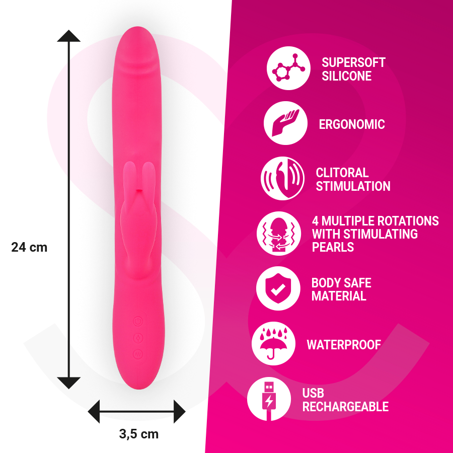 MORESSA - SOMER PREMIUM VIBRATOR MIT MEHRFACHDREHUNG – Bild 4