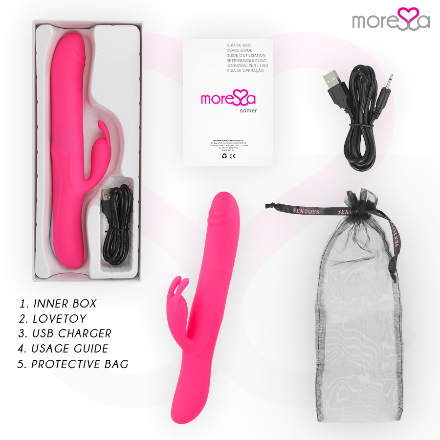 MORESSA - SOMER PREMIUM VIBRATOR MIT MEHRFACHDREHUNG – Bild 6