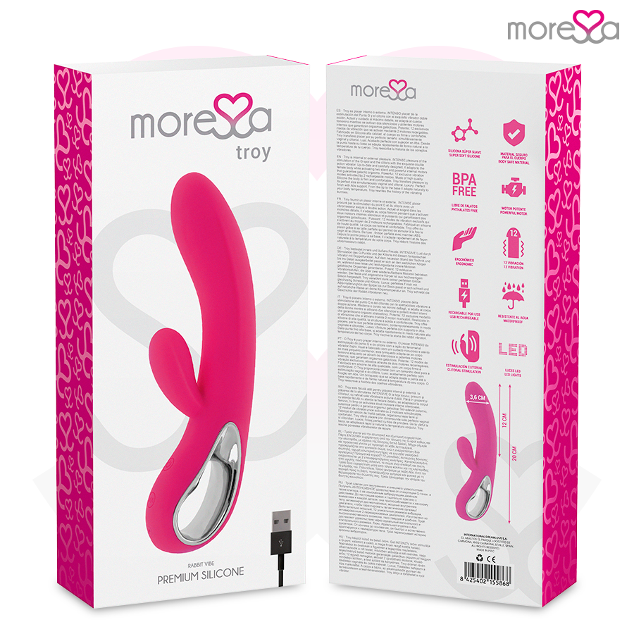 MORESSA - TROY PREMIUM SILIKON WIEDERAUFLADBAR – Bild 7