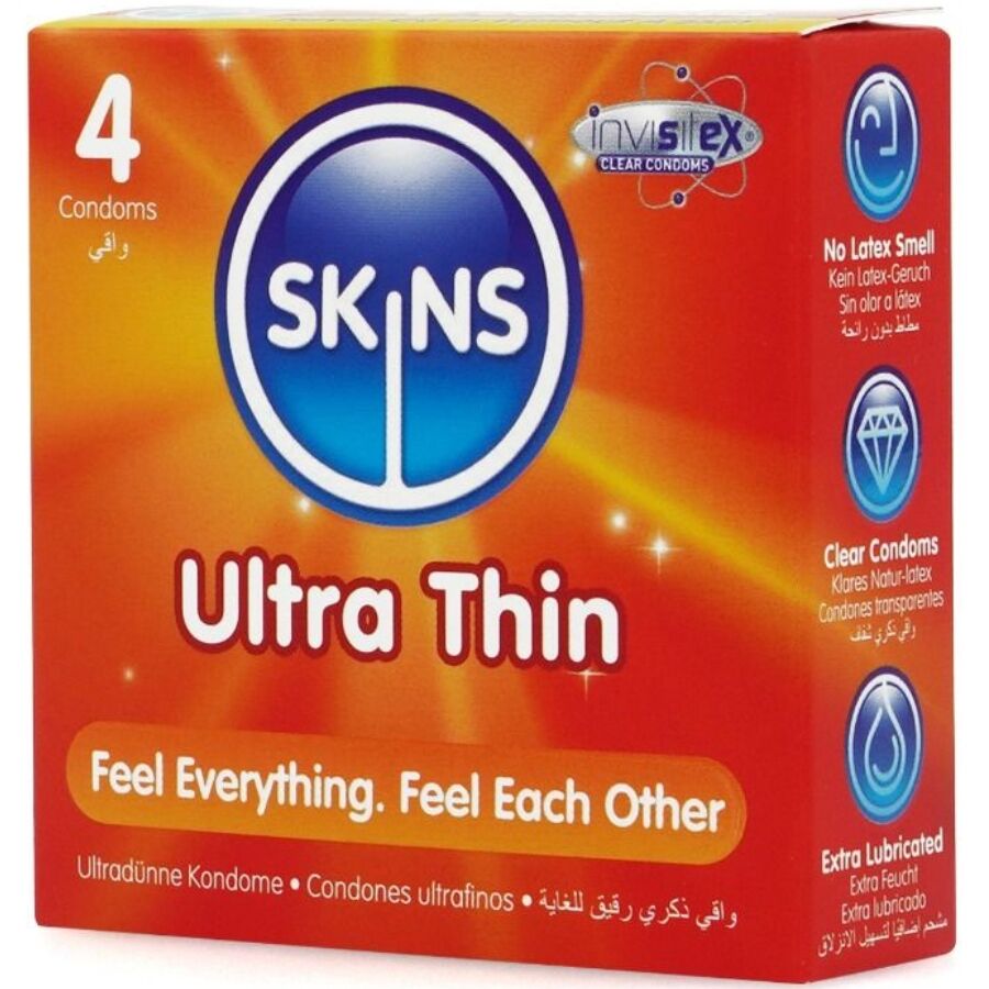 SKINS - ULTRADÜNNE PREMIUM-KONDOME PACKUNG 4 – Bild 3