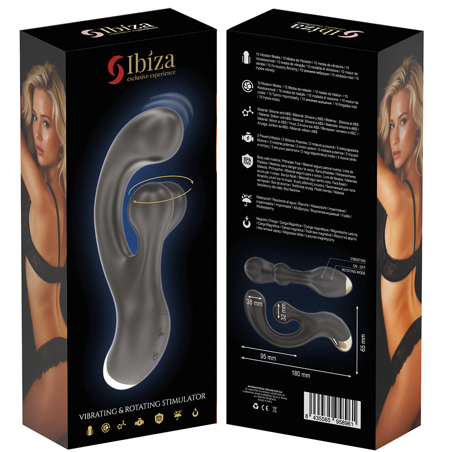 IBIZA - VIBRIERENDER & ROTIERENDER STIMULATOR – Bild 5