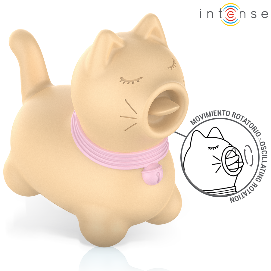 INTENSE - TOULOUSE ESTIMULADOR CON LENGUA ROTATIVA 360º AMARILLO – Bild 5