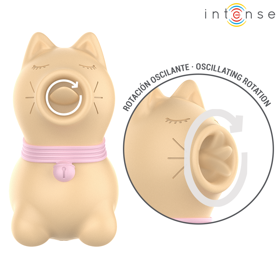 INTENSE - TOULOUSE ESTIMULADOR CON LENGUA ROTATIVA 360º AMARILLO – Bild 3
