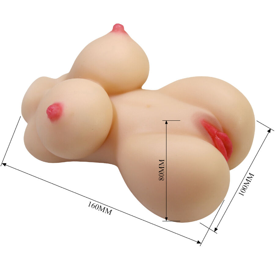 CRAZY BULL - HERTA MINI TORSO FEMENINO REALISTA VAGINA 497 G – Bild 8