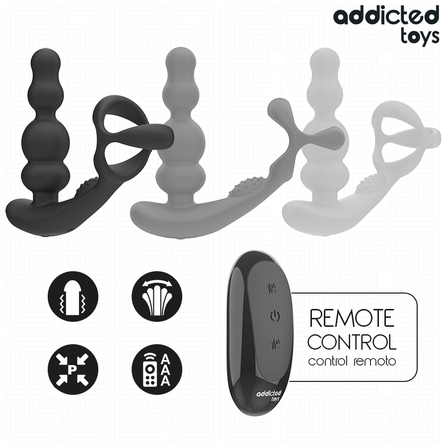 ADDICTED TOYS – ROTIERENDER PROSTATAMASSAGEGERÄT MIT FERNBEDIENUNG – Bild 3