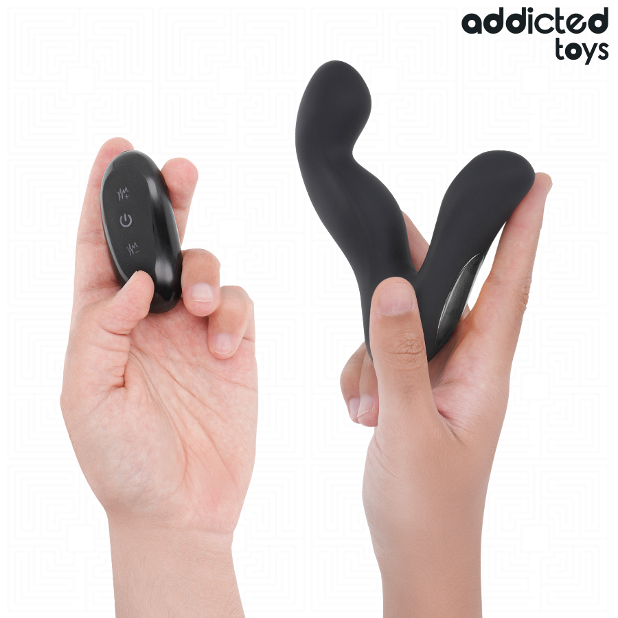 ADDICTED TOYS – OSZILLIERENDER PROSTATAMASSAGEGERÄT MIT PULSATIONSMODUS-FERNBEDIENUNG – Bild 3