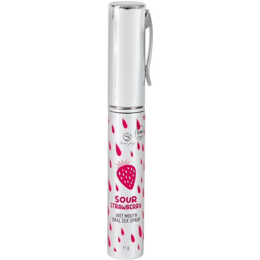 SECRETPLAY - ORALSEXSPRAY MIT SAUREM ERDBEERGESCHMACK – Bild 3
