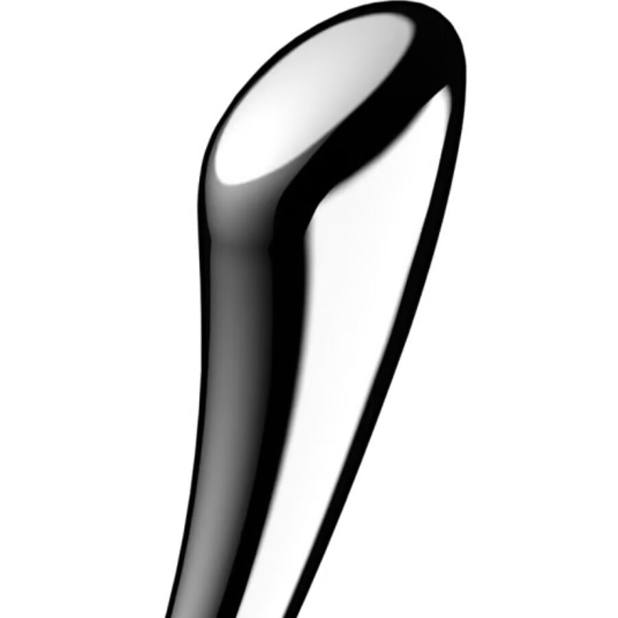 SATISFYER - COSMIC CREST 1 DOPPELDILDO AUS EDELSTAHL – Bild 3