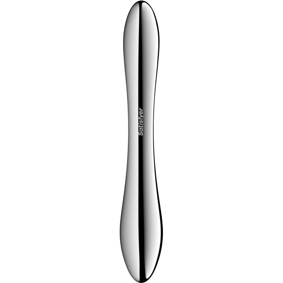 SATISFYER - PURE GRAVITY 1 DOPPELENDELLER DILDO AUS EDELSTAHL – Bild 4
