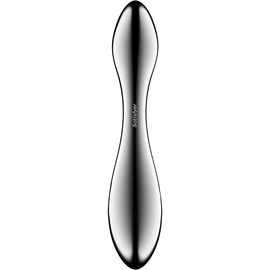 SATISFYER - PURE GRAVITY 3 EDELSTAHL DOPPELENDELLER DILDO – Bild 3