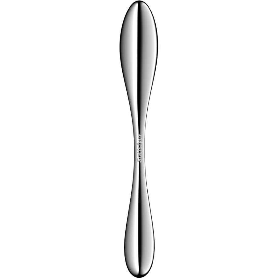 SATISFYER - STAR FORCE 3 EDELSTAHL DOPPELDILDO – Bild 4