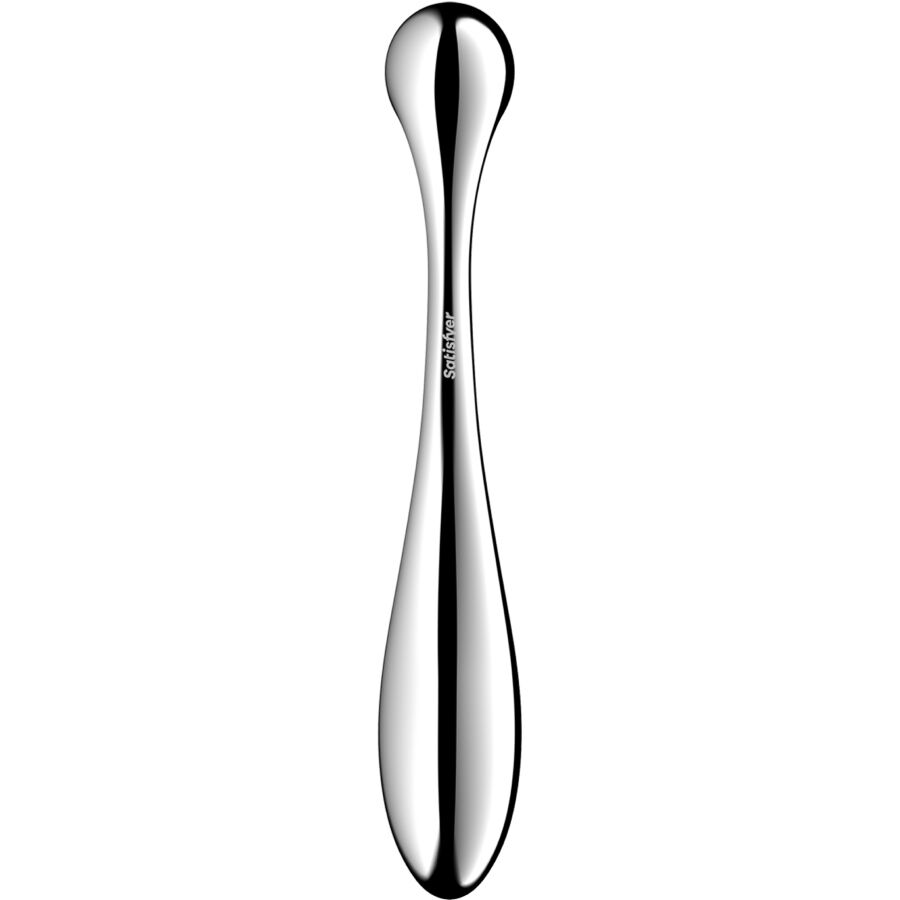 SATISFYER - STAR FORCE 4 EDELSTAHL DOPPELDILDO – Bild 3