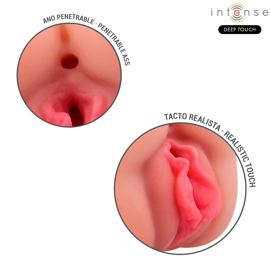 INTENSE DEEP TOUCH – RILEY DOPPELMUSTURBATOR FÜR MUND UND VAGINA – Bild 4