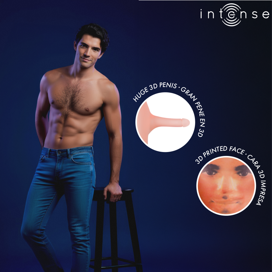 INTENSE DOLLS - AUFBLASBARE PUPPE ANTHONY MIT 3D-PENIS – Bild 3