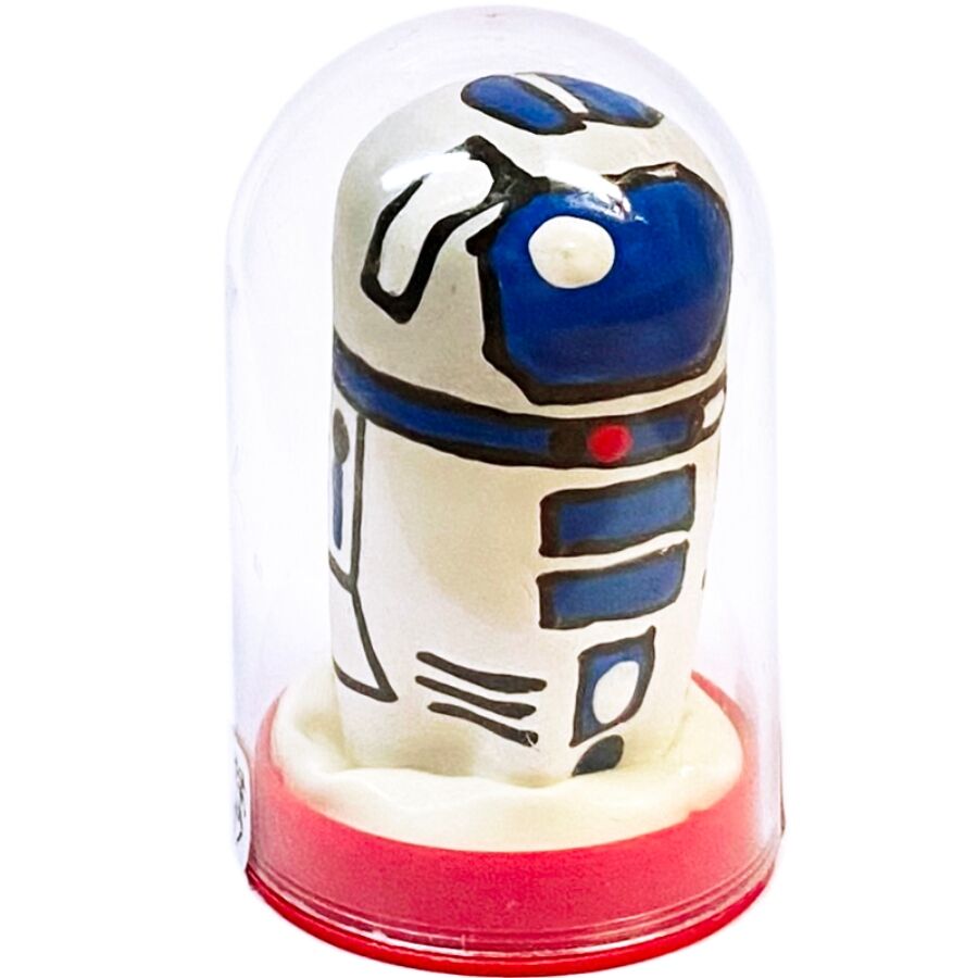 CONDOMERIE - HANDBEMALTER NEUHEITS-KONDOME-ROBOTER