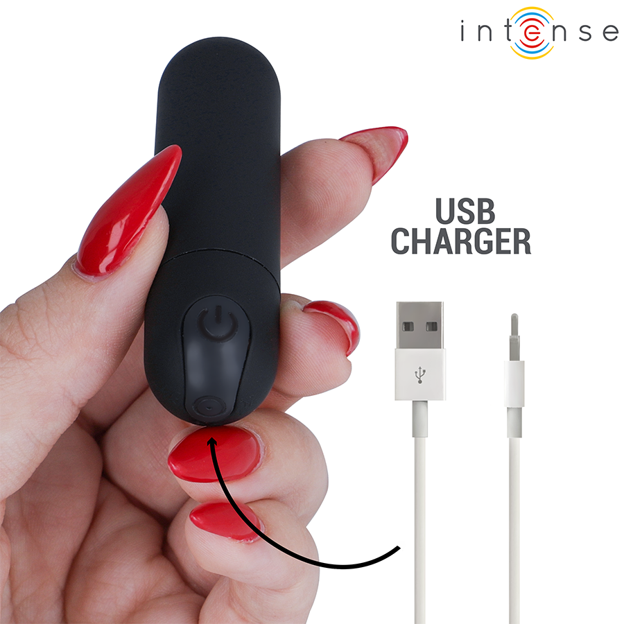 INTENSE - MINI BALA VIBRADORA RECARGABLE – Bild 5