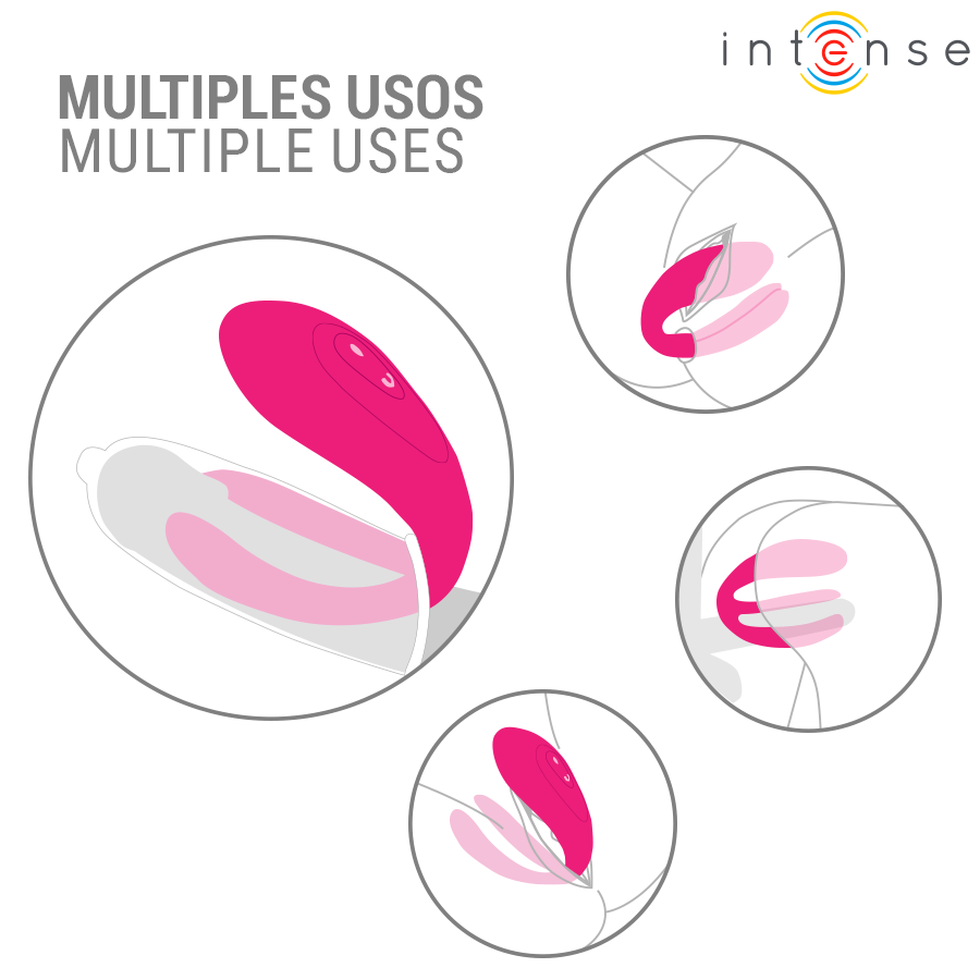 INTENSE - JULIA DOPPELVIBRATOR-KLEMMENSTIMULATOR MIT FERNBEDIENUNG – Bild 7