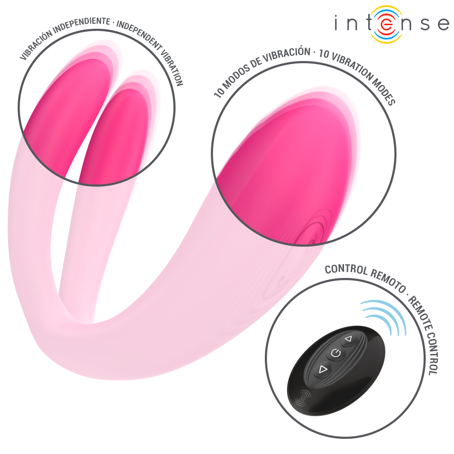 INTENSE - JULIA DOPPELVIBRATOR-KLEMMENSTIMULATOR MIT FERNBEDIENUNG – Bild 8