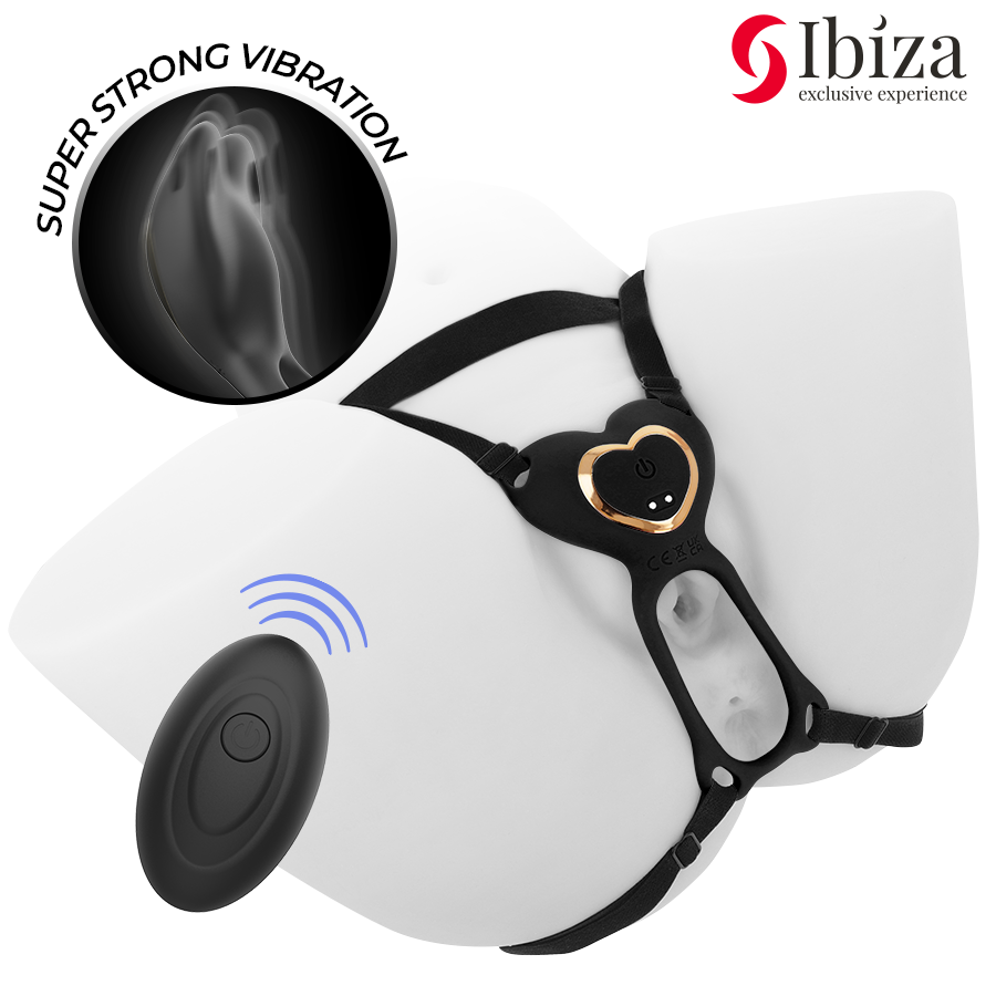 IBIZA - HERZ-PANTY-PARTNERVIBRATOR MIT FERNBEDIENUNG – Bild 3
