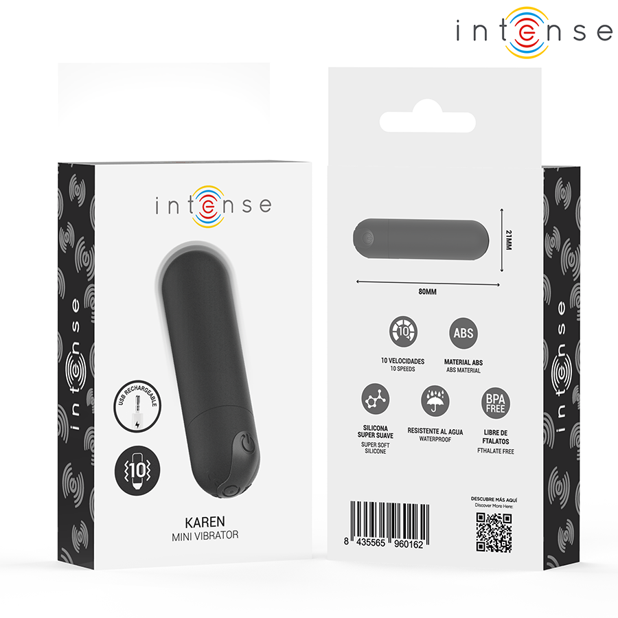 INTENSE - MINI BALA VIBRADORA RECARGABLE – Bild 7