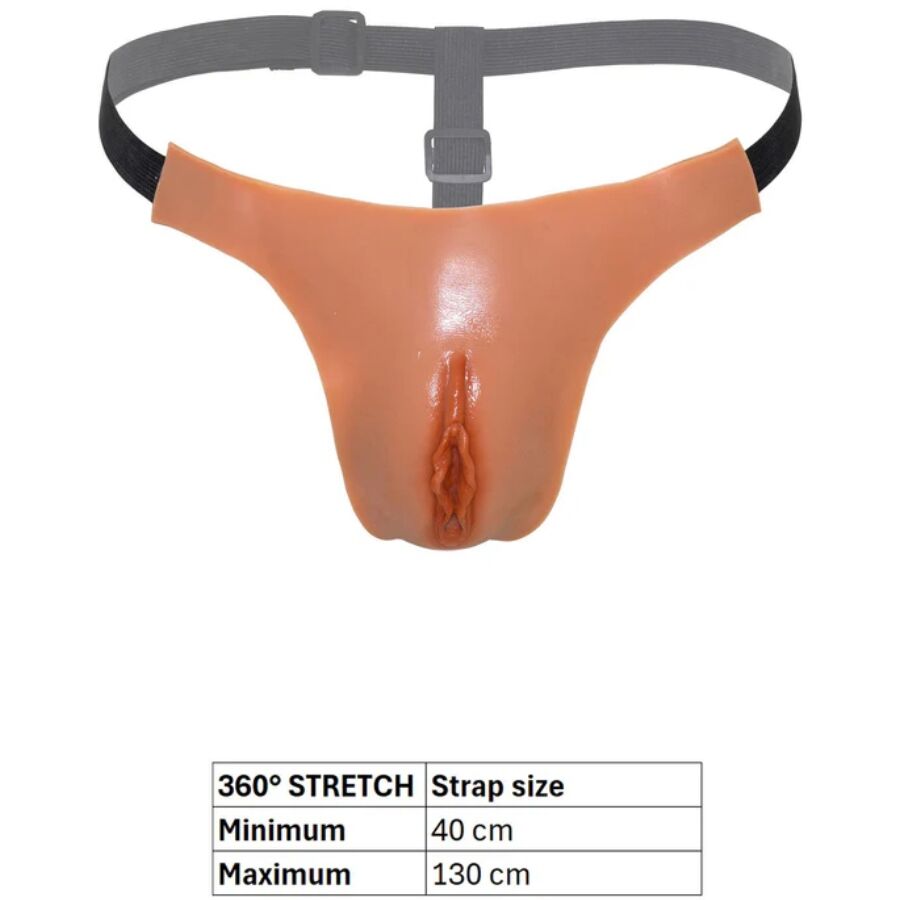 VERBORGENES VERLANGEN - ALTER EGO VERSTELLBARE OFFENE VAGINA STRING FLEISCH – Bild 4
