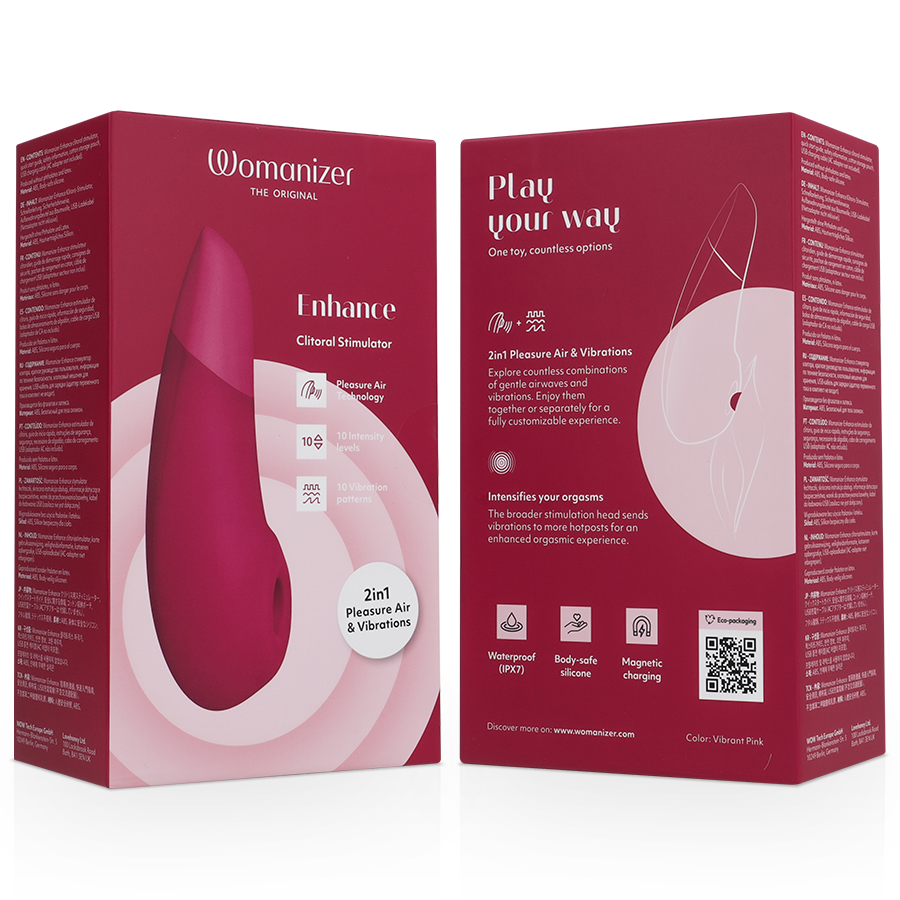 WOMANIZER - VERBESSERT DIE KLITORISSTIMULATION, LEUCHTENDES ROSA – Bild 7