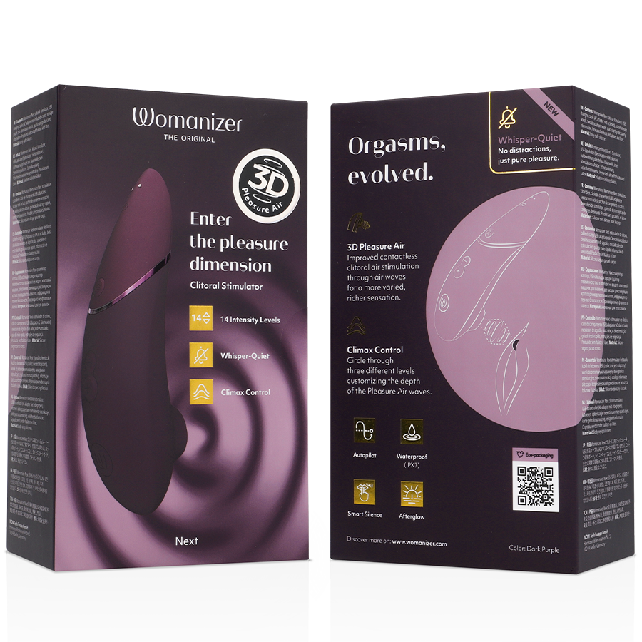 WOMANIZER - NÄCHSTER KLITORIALSTIMULATOR DUNKELLILA – Bild 6