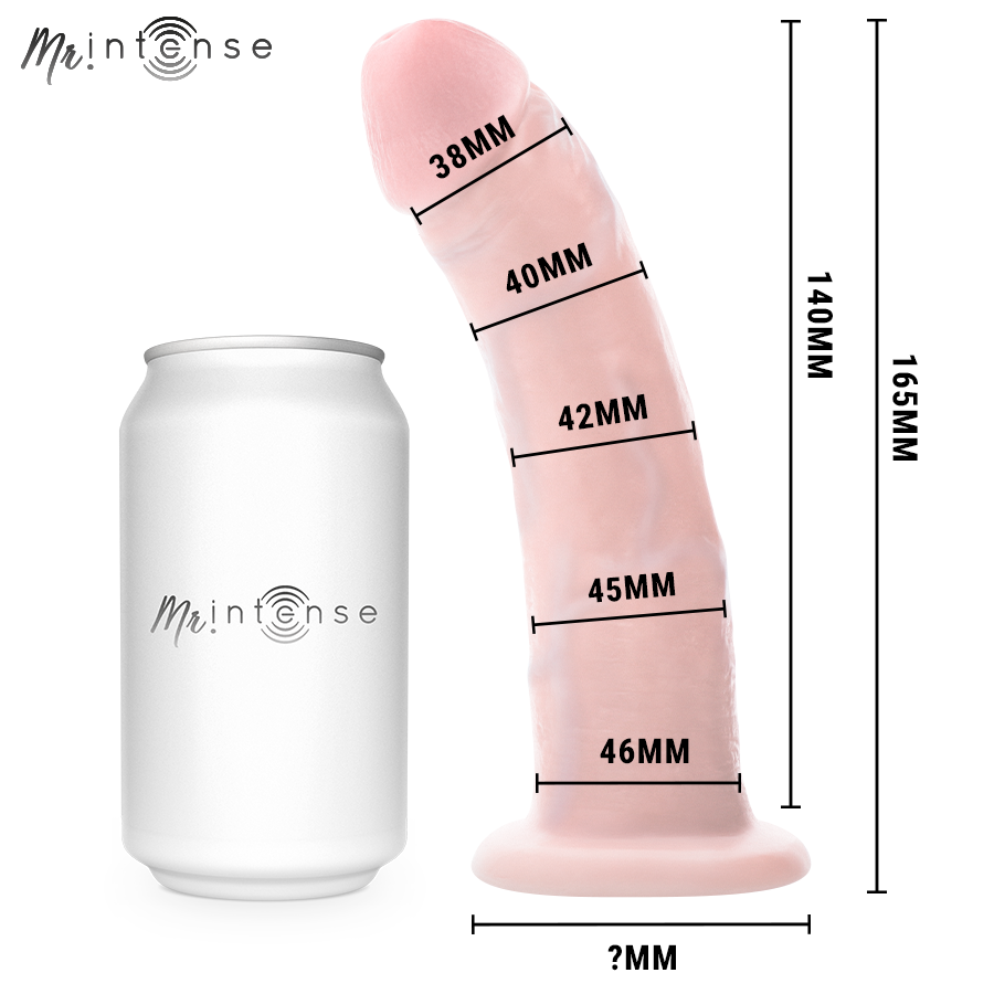 MR INTENSE - KLEINER TERENCE DILDO 16,5 CM -Ø- 4,6 CM – Bild 7