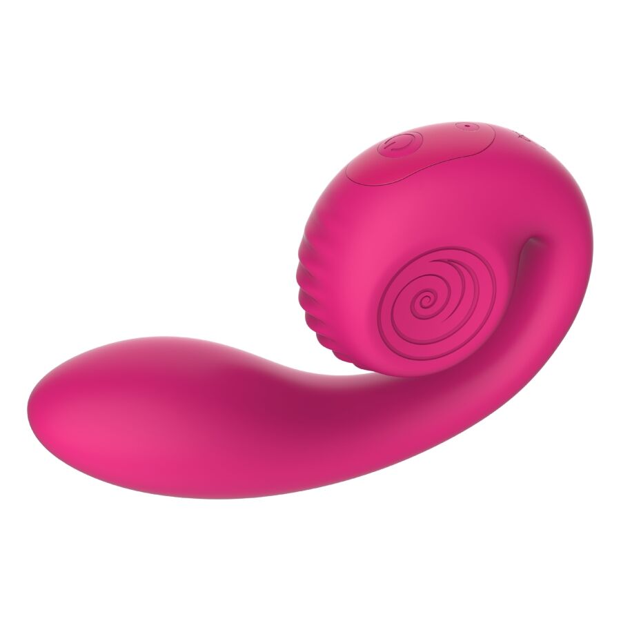 SNAIL VIBE - GIZI LITE VIBRADOR DUAL PUNTO G Y CLÍTORIS ROSA – Bild 3