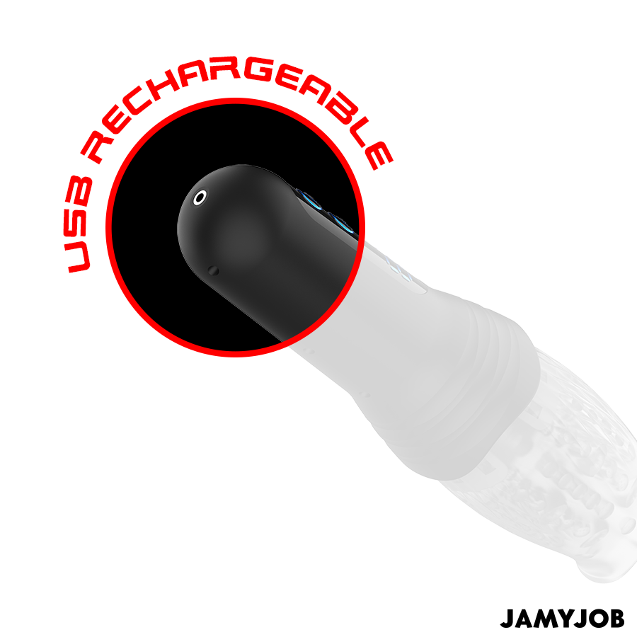 JAMYJOB - BLOW-R MASTURBATOR MIT STOSS- UND ROTATIONSFUNKTION – Bild 6