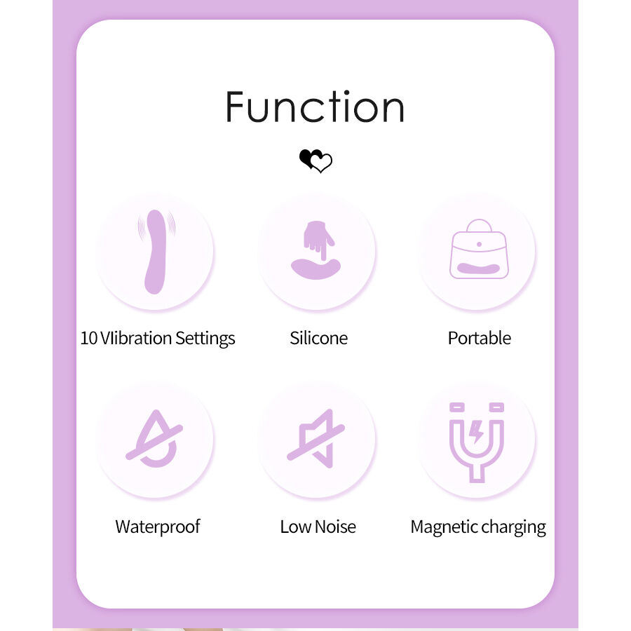 PRETTY LOVE - DJ RABBIT PURPLE G-SPOT VIBRATOR – Bild 8