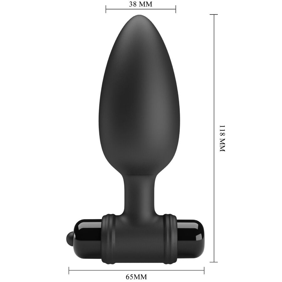 MR PLAY - PLUG ANAL SUPER POWER CON VIBRACIÓN – Bild 9
