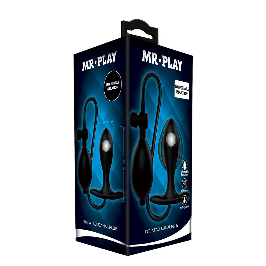 MR PLAY - VERSTELLBARER AUFBLASBARER ANALPLUMPF – Bild 6