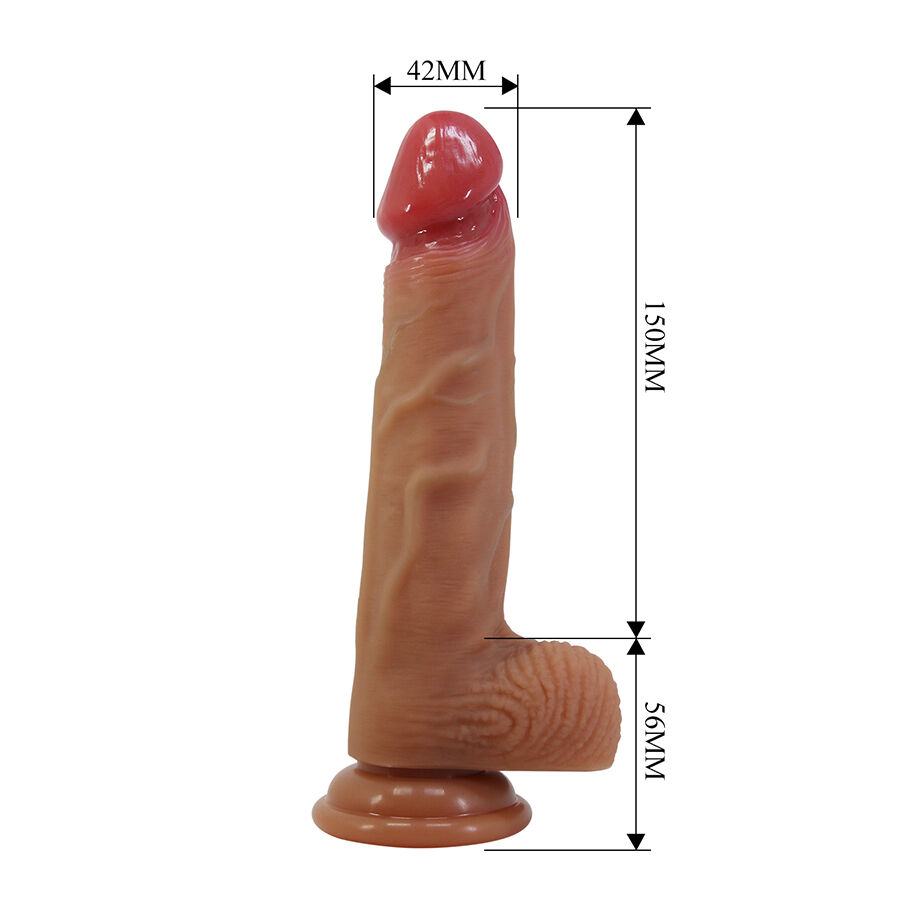 PRETTY LOVE - LISLE REALISTISCHER DILDO MIT SAUGNAPF 20,6 CM -Ø- 4,2 CM – Bild 6