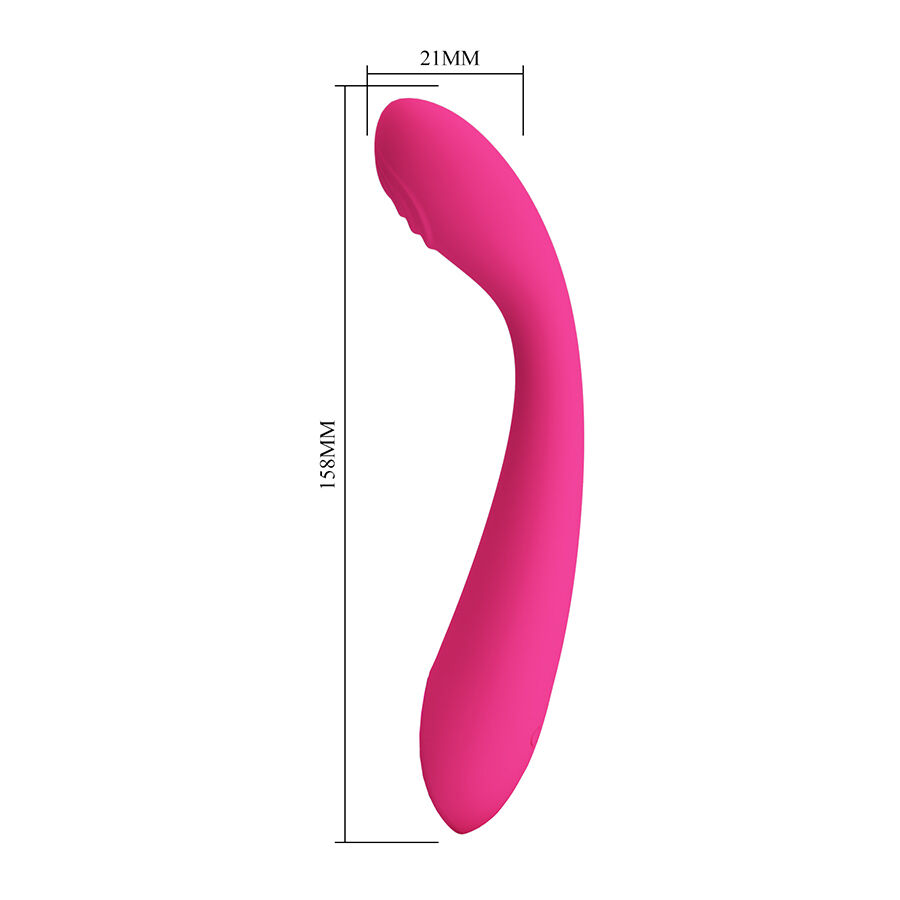PRETTY LOVE - JESSICA HOCHLEISTUNGS-VIBRATOR IN PINK – Bild 3