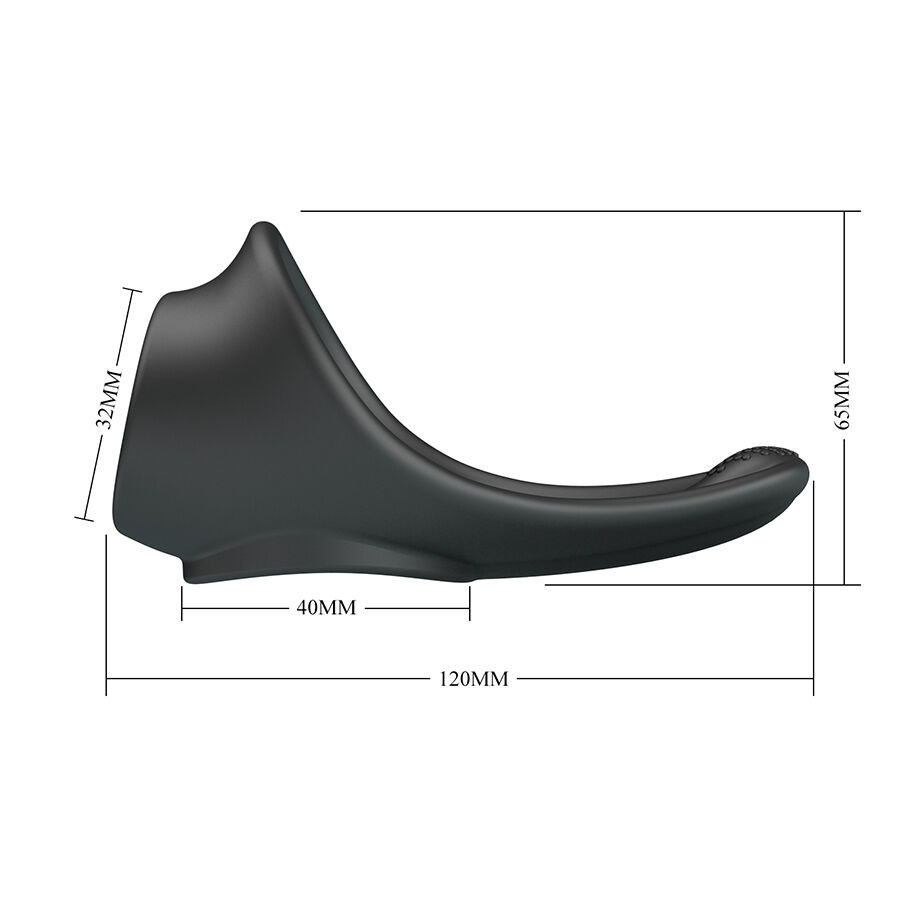 CRAZY BULL - ZADOK ANILLO ERGONÓMICO CON ESTIMULADOR DE PERINÉ – Bild 7