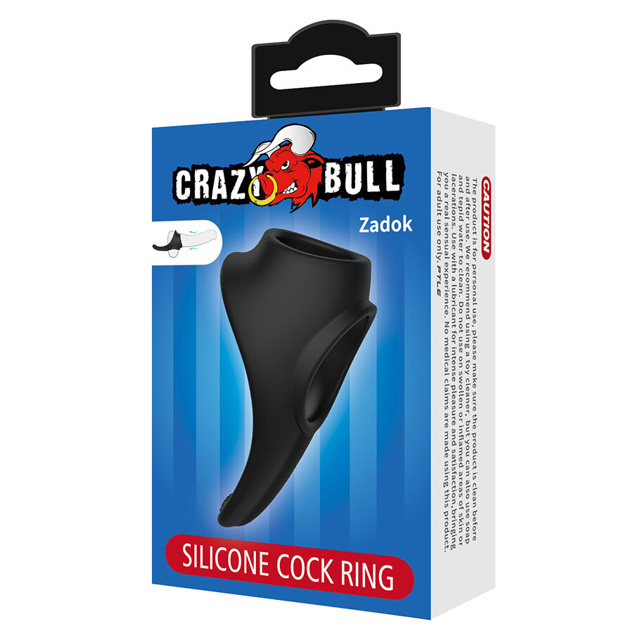 CRAZY BULL - ZADOK ANILLO ERGONÓMICO CON ESTIMULADOR DE PERINÉ – Bild 8
