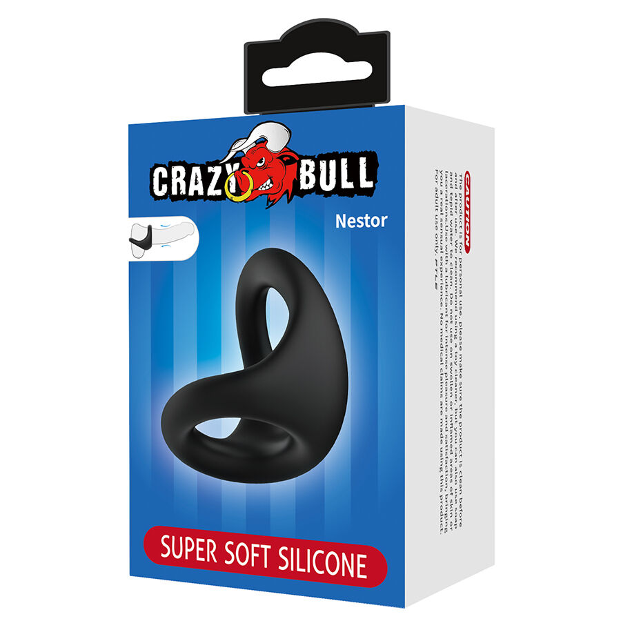 CRAZY BULL - NESTOR ANILLO ERGONÓMICO PARA PENE Y TESTÍCULOS – Bild 7