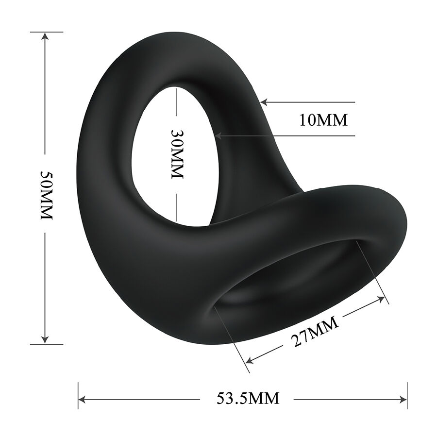 CRAZY BULL - NESTOR ANILLO ERGONÓMICO PARA PENE Y TESTÍCULOS – Bild 6