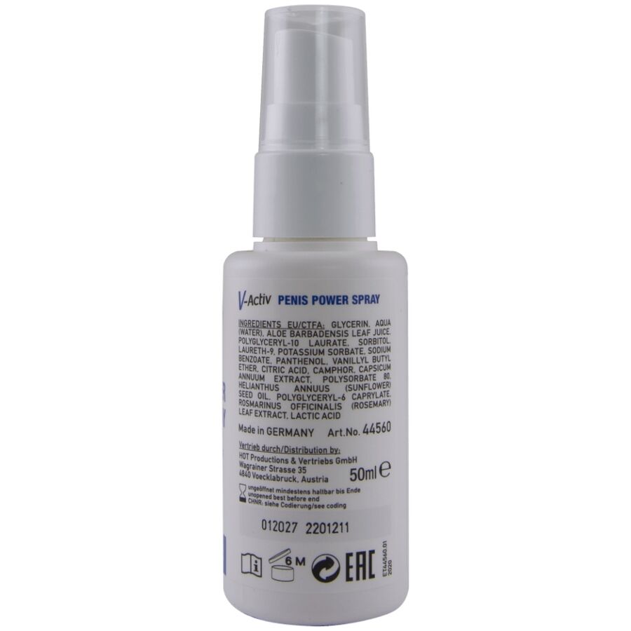 HOT - V-ACTIV PENIS POWER SPRAY PARA HOMBRE 50 ML – Bild 3