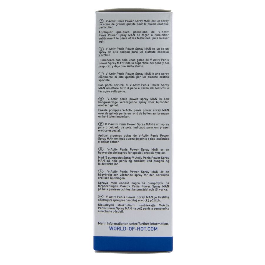 HOT - V-ACTIV PENIS POWER SPRAY PARA HOMBRE 50 ML – Bild 5