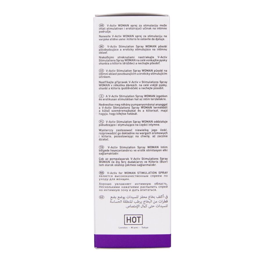 HOT - V-ACTIV STIMULATIONSSPRAY FÜR FRAUEN 50 ML – Bild 8