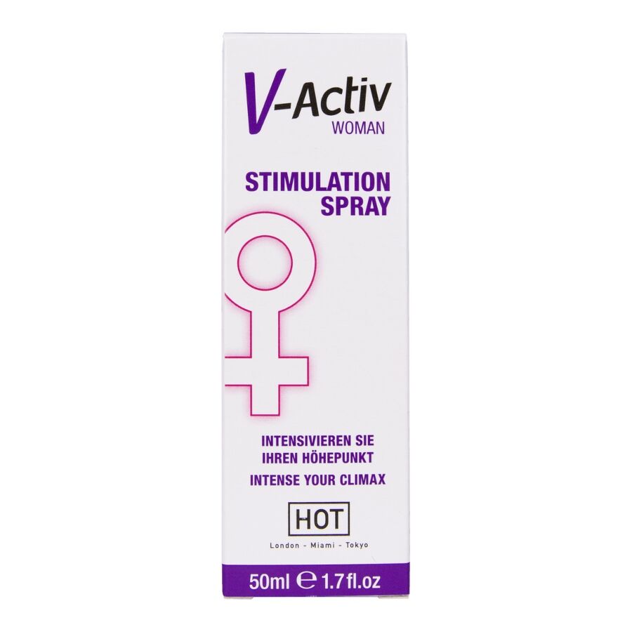 HOT - V-ACTIV STIMULATIONSSPRAY FÜR FRAUEN 50 ML – Bild 5
