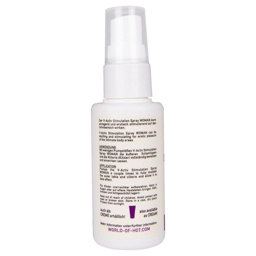 HOT - V-ACTIV STIMULATIONSSPRAY FÜR FRAUEN 50 ML – Bild 4