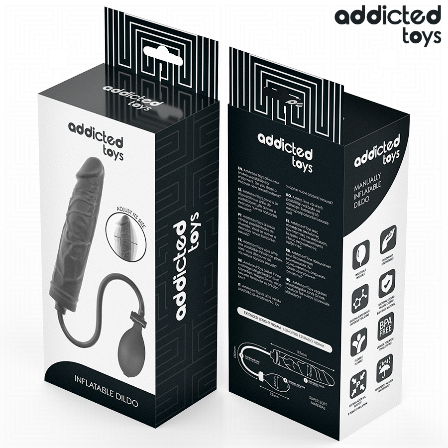 ADDICTED TOYS - AUFBLASBARER DILDO MODELL 4 - Image 7