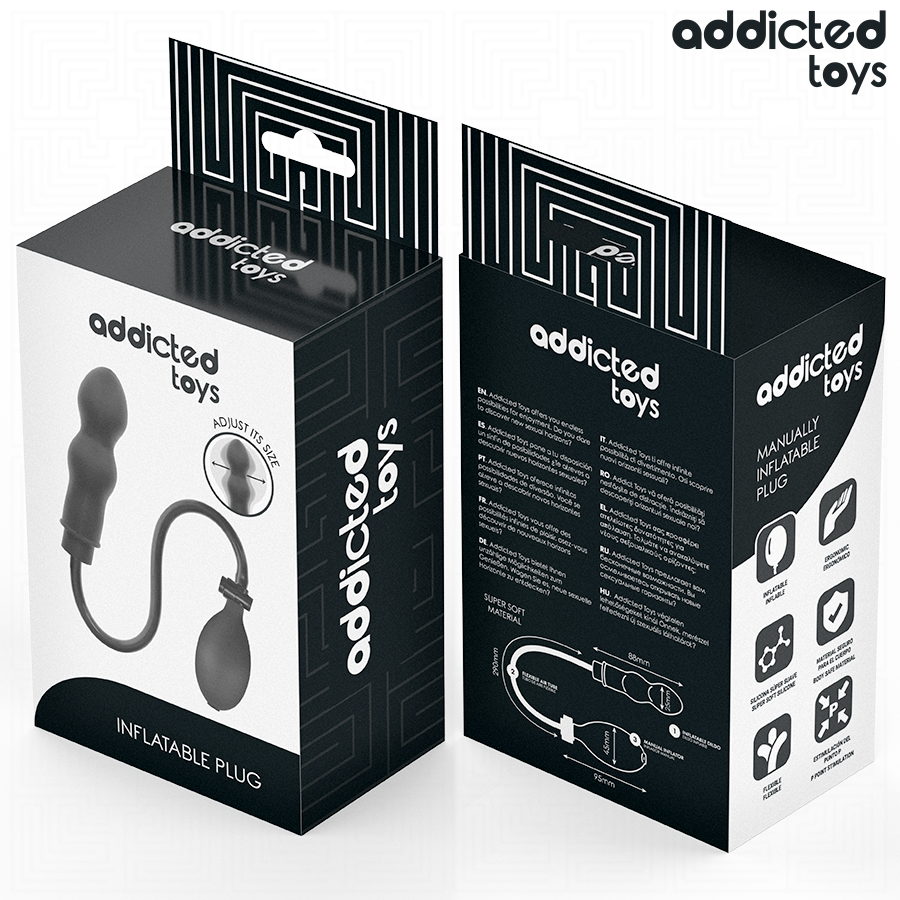 ADDICTED TOYS - PLUG ANAL INFLABLE MODELO 2 – Bild 4