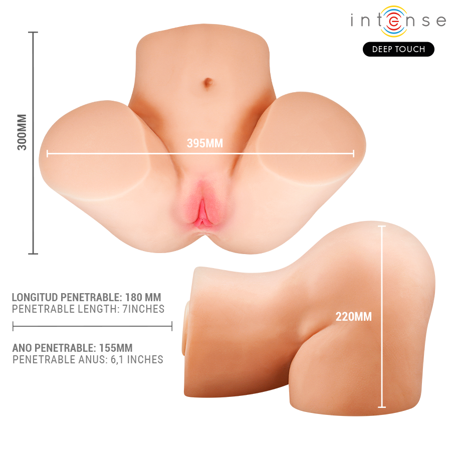 INTENSE DEEP TOUCH - JULIA VAGINALMASTURBATOR MIT SAUG-, WÄRME-, VIBRATIONS- UND SPRACHEFFEKTEN SOWIE FERNBEDIENUNG, 9 KG – Bild 9