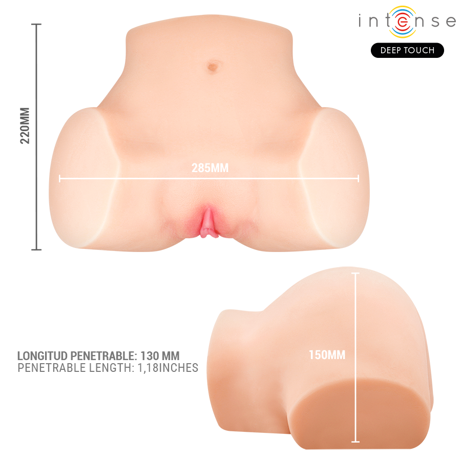 INTENSE DEEP TOUCH – NICOLE VAGINALMASTURBATOR MIT SAUG-, WÄRME-, VIBRATIONS- UND STIMMEFFEKTEN MIT FERNBEDIENUNG 5,3 KG – Bild 5