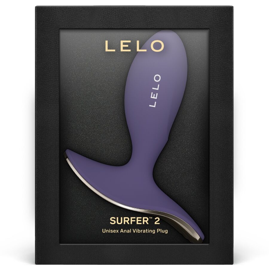 LELO - SURFER 2 UNISEX ANALVIBRATIONSPLUG CYBER PURPLE – Bild 3