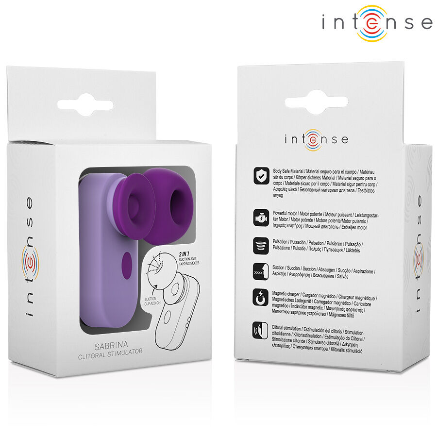 INTENSE - SABRINA CLIT STIMULATOR LILA – Bild 7